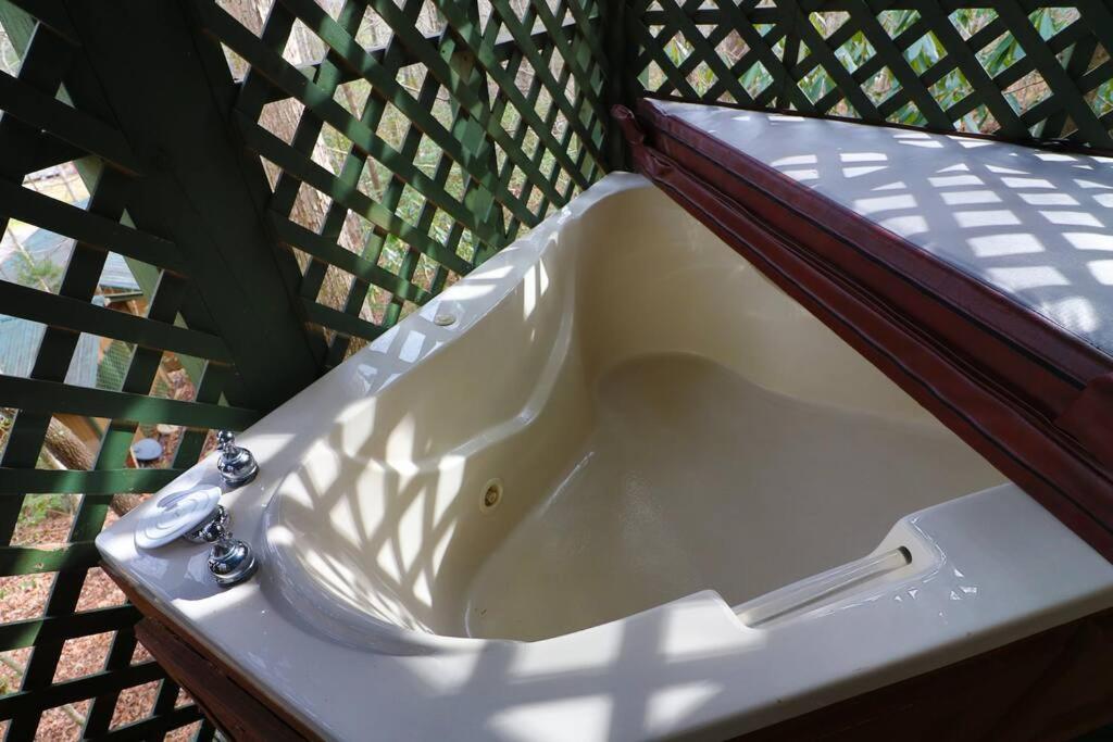 Mountain Cabin 2B Jacuzzi #10 Helen Exterior foto